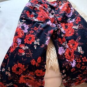 The Collette pants, Maeve Anthropologie. The perfect four pocket Christmas Pants